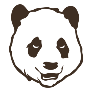 Sexy Panda Decal (Brown)